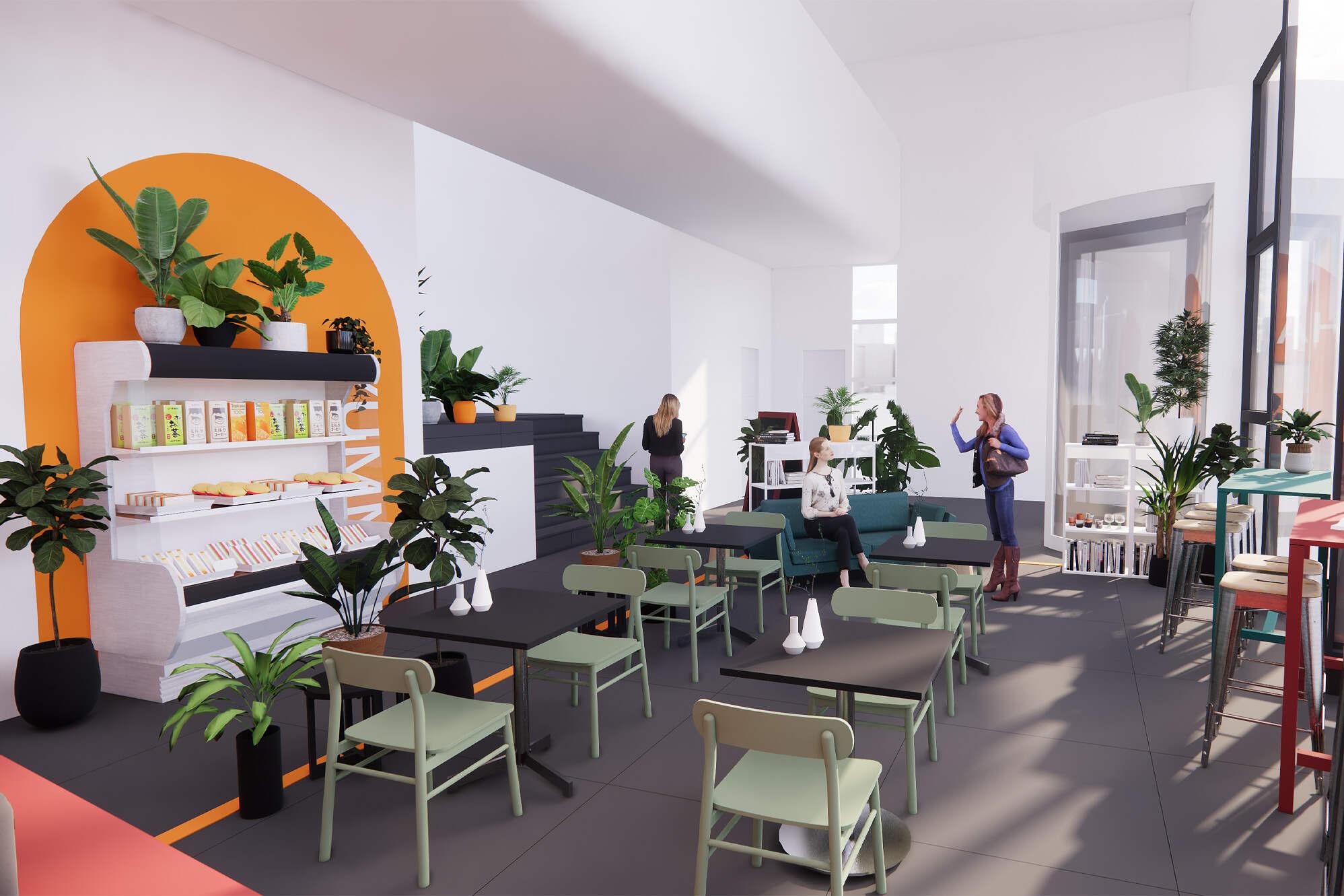 Unieke koffiebar inrichting met klein budget en grote impact. Totaal interieuradvies in Den Haag. 