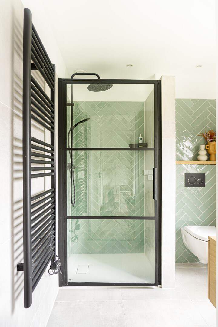 Indeling advies woning en badkamer. Kleine badkamer ontwerp in Utrecht. 